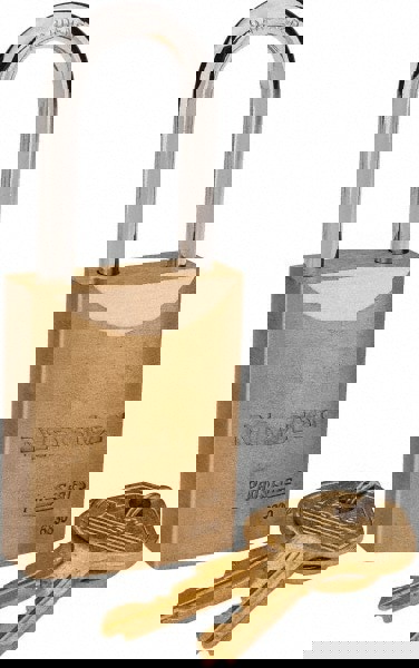 Padlock: Brass, 2-11/32